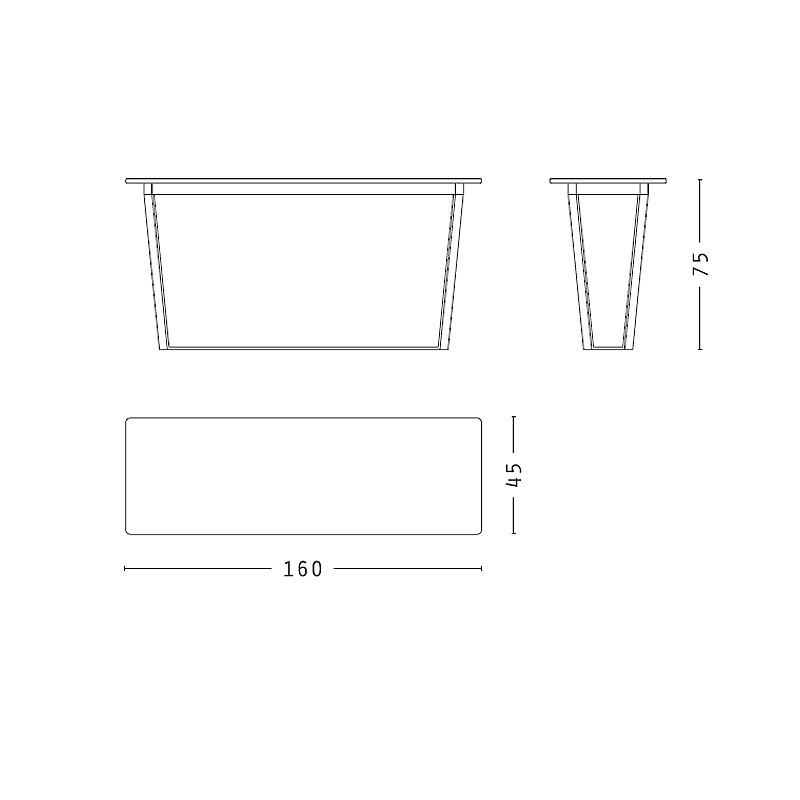 Stanford Console Table  - Ivano Redaelli 