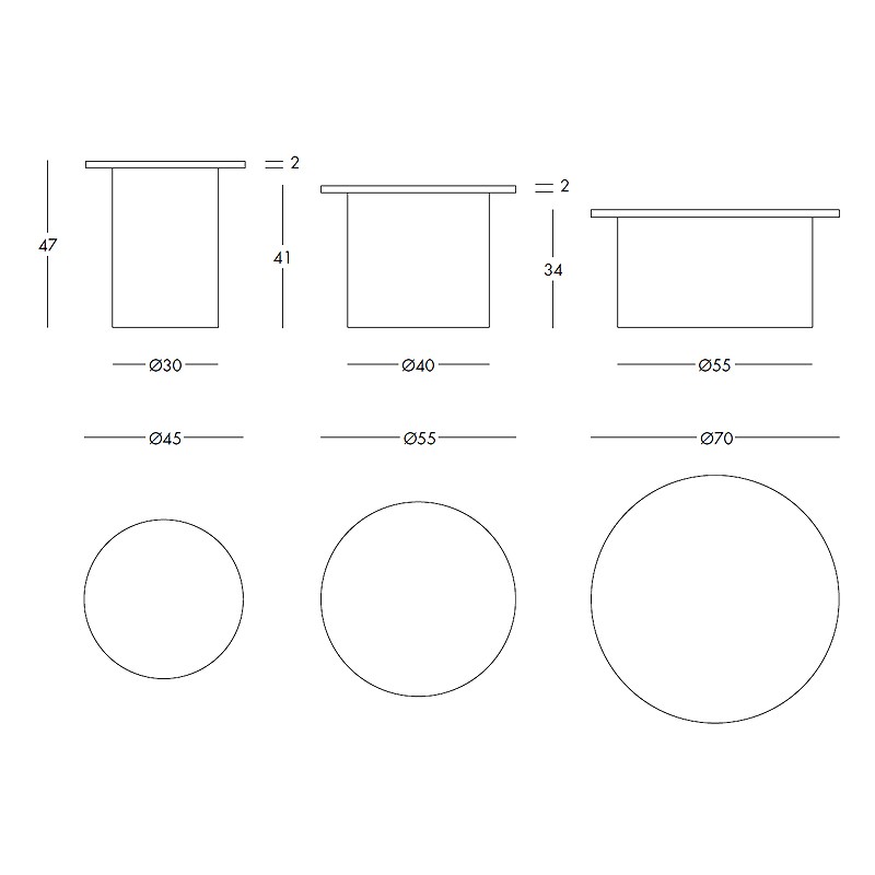 Xil Night Table  - Ivano Redaelli 
