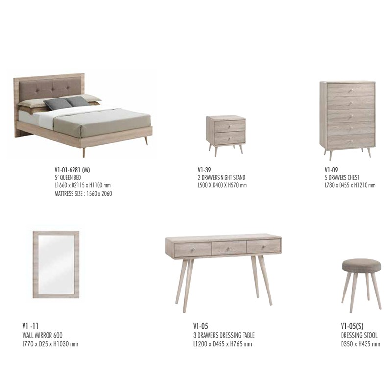 V1 Bedroom Set  - VS Idea 