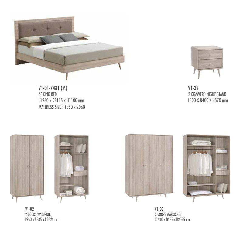 V1 Bedroom Set  - VS Idea 