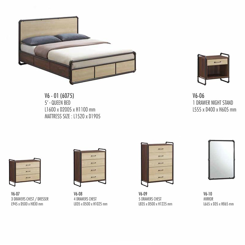 V6 Bedroom Set  - VS Idea 