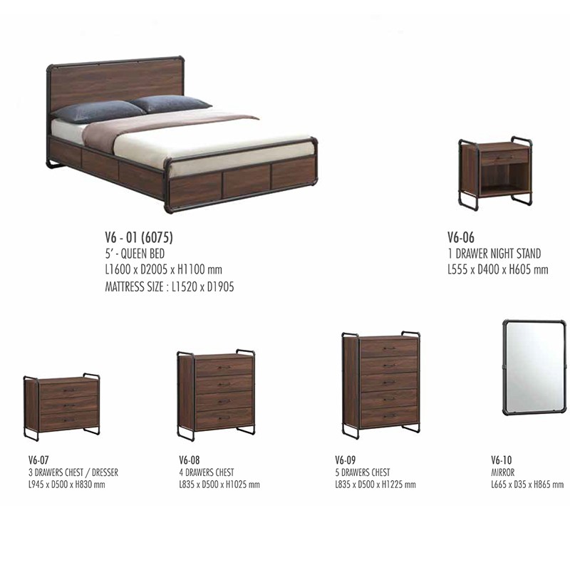 V6 Bedroom Set  - VS Idea 