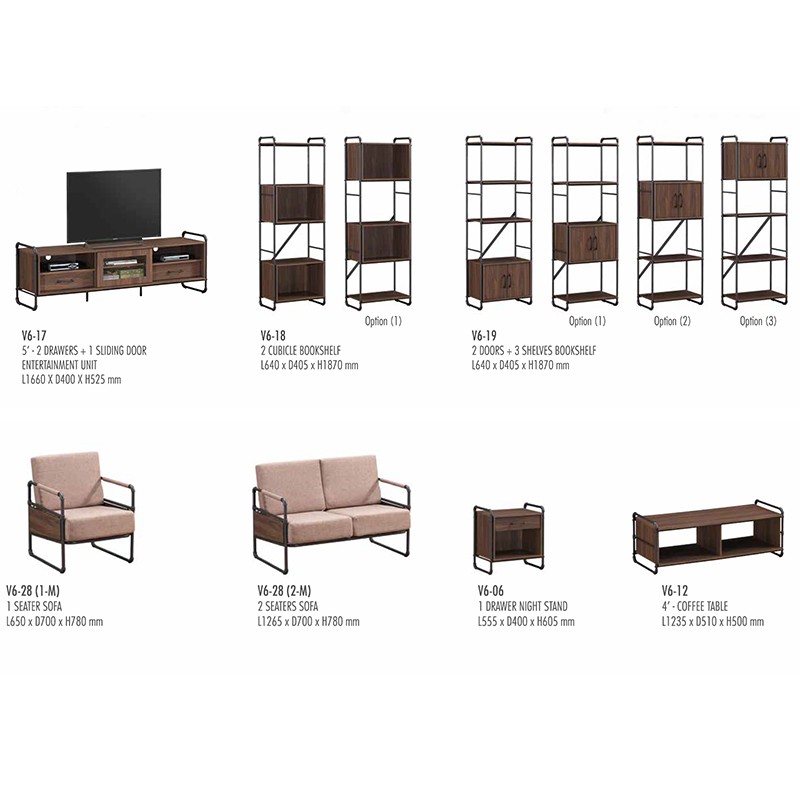 V6 Living Room Set  - VS Idea 