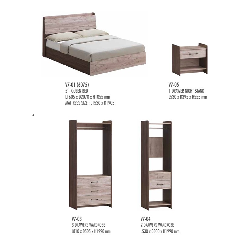 V7 Bedroom Set  - VS Idea 
