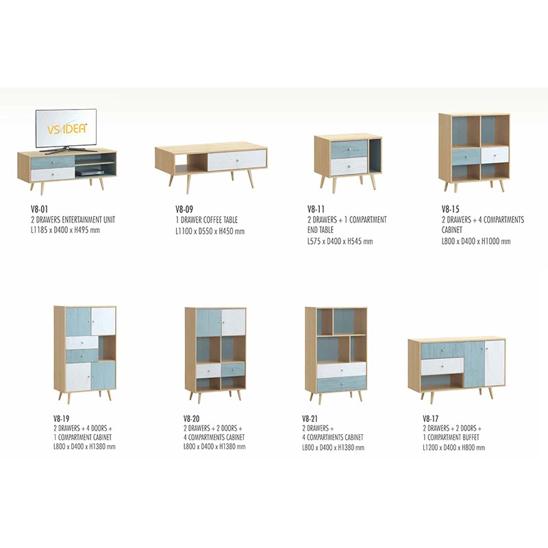 V8 Living Room Set  - VS Idea 
