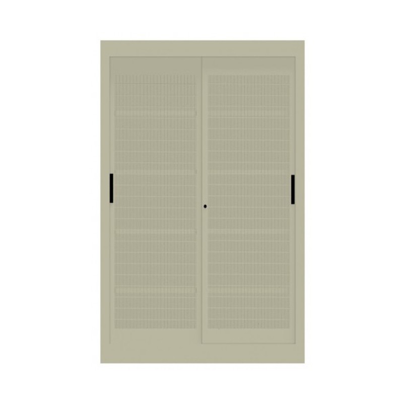 Office Filing Cabinet With Metal Mesh Doors  - Castellani 