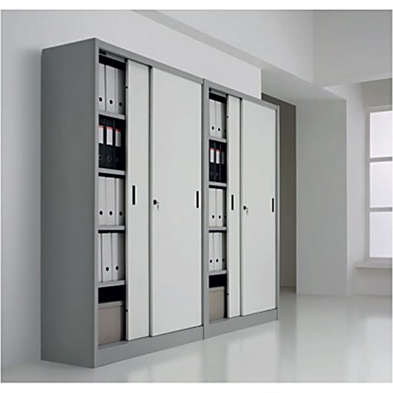 Closet Sliding Doors In Painted Metal In Various Colors Office  - Castellani 