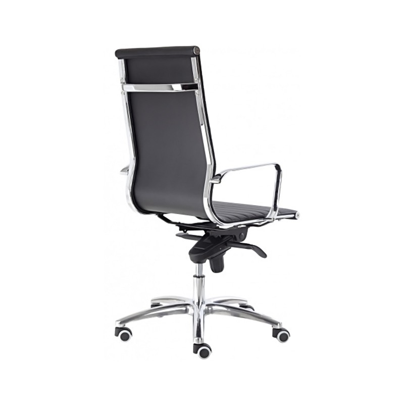 Executive Chair With Tilt Mechanism And Aluminum Armrests  - Castellani 