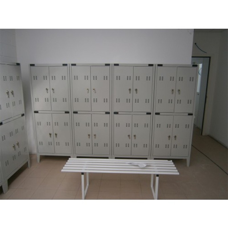 Multispogliatoio Cabinet Superimposed 2 Seater Painted Metal  - Castellani 