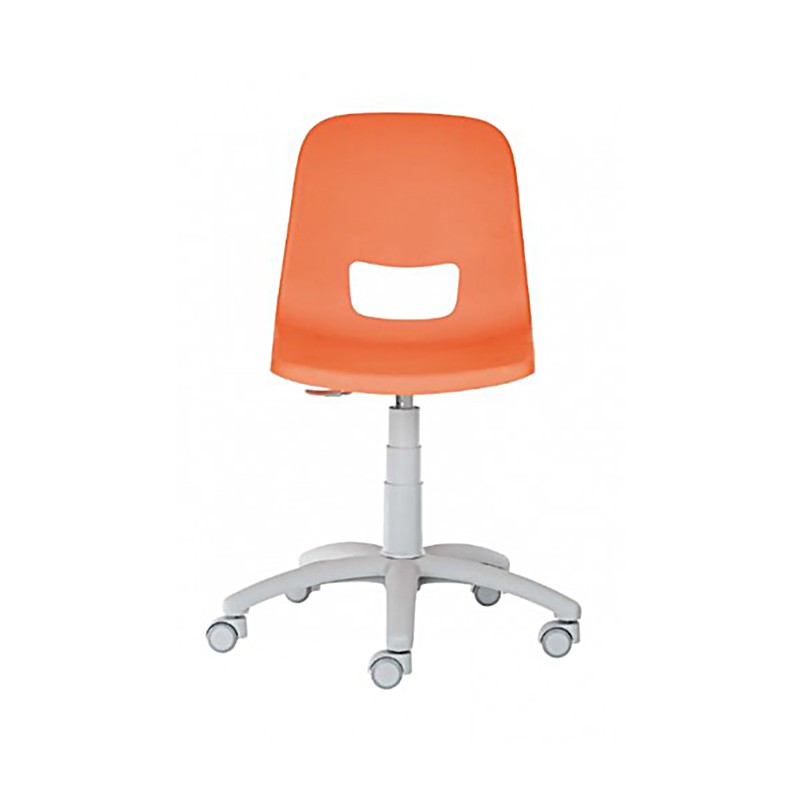 Swivel Chair On Castors, Swivel Plastic Vera-Sed Line  - Castellani 
