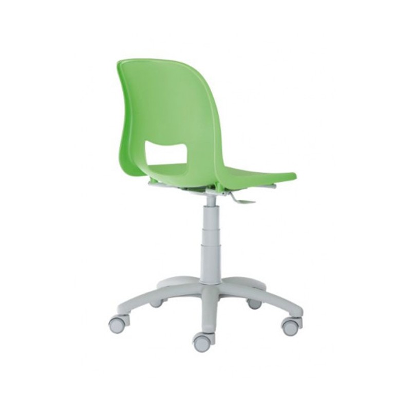 Swivel Chair On Castors, Swivel Plastic Vera-Sed Line  - Castellani 