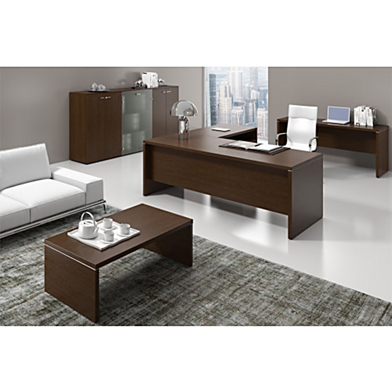 Desk With Melamine Painted Skirt Castellani