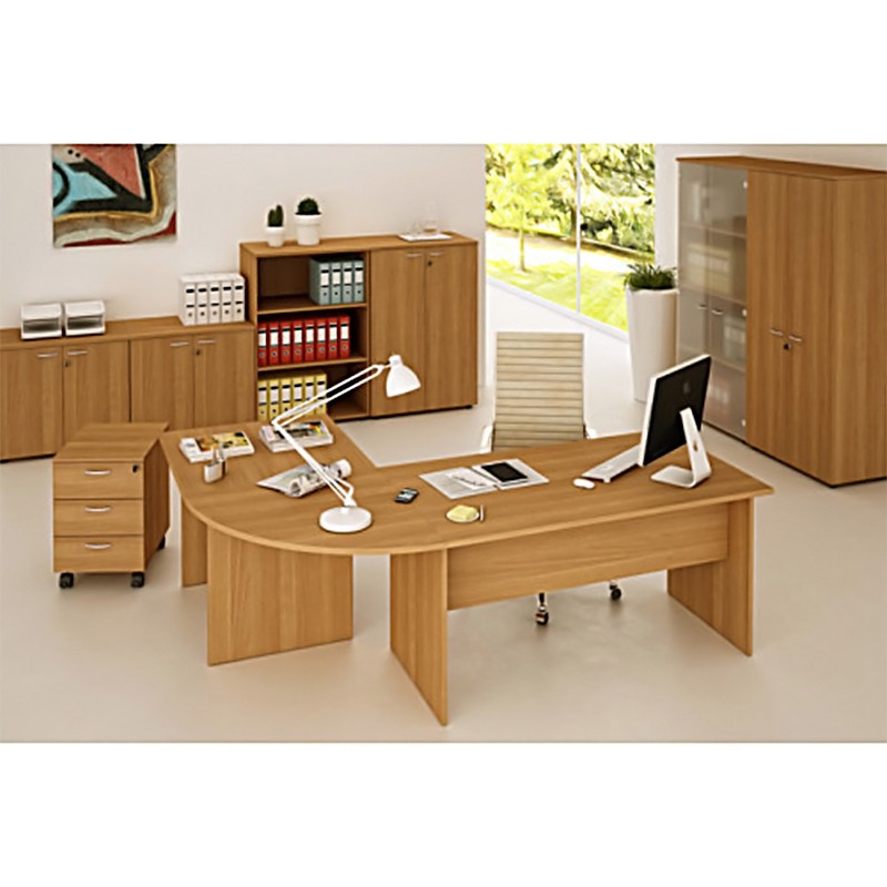 Mobile Office With Doors In Melamine And Lock  - Castellani 