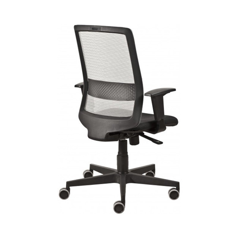 Operative Office ArmChair With Mesh Back And Armrests  - Castellani 