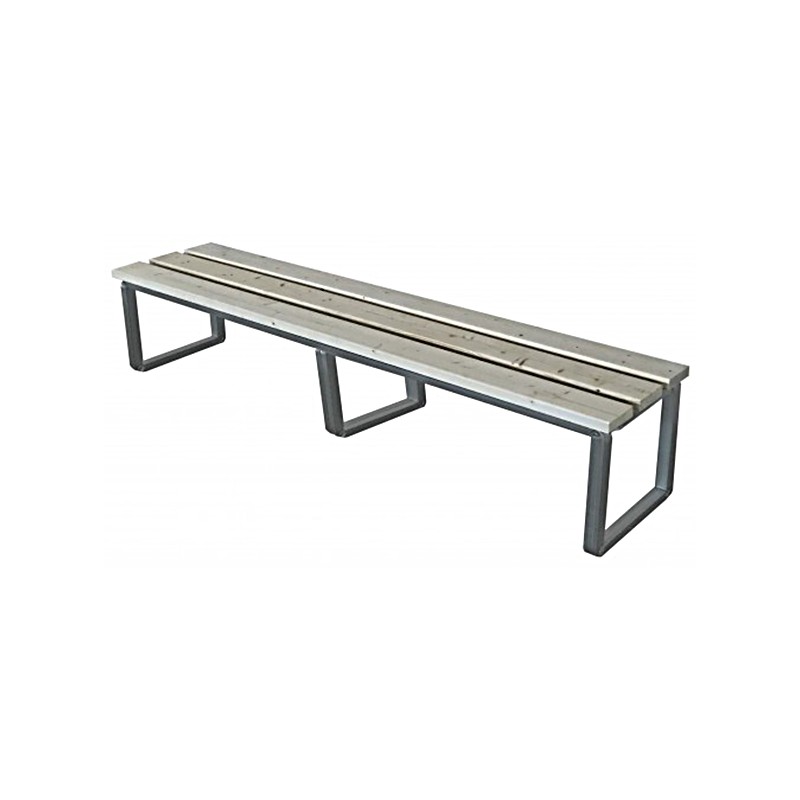Sports Bench With Wooden Slats Castellani