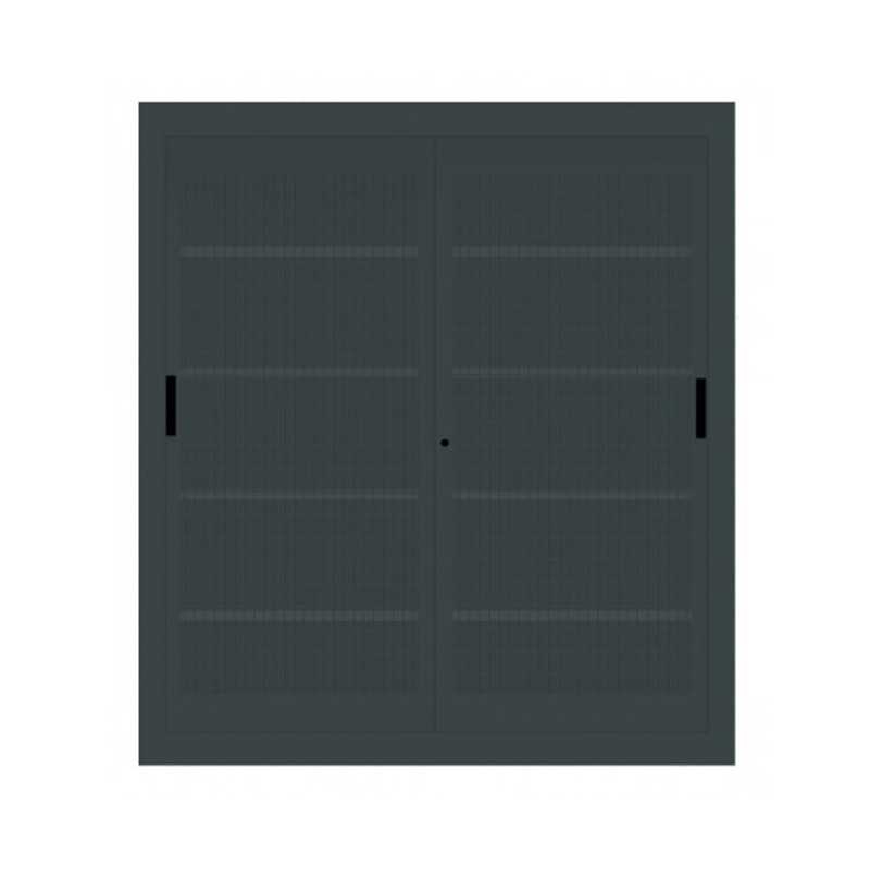 Wardrobe Office Library Plans With Mesh Sliding Doors  - Castellani 