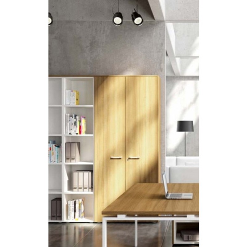 Library Wooden Office With Upper And Lower Doors And Interior Floors  - Castellani 