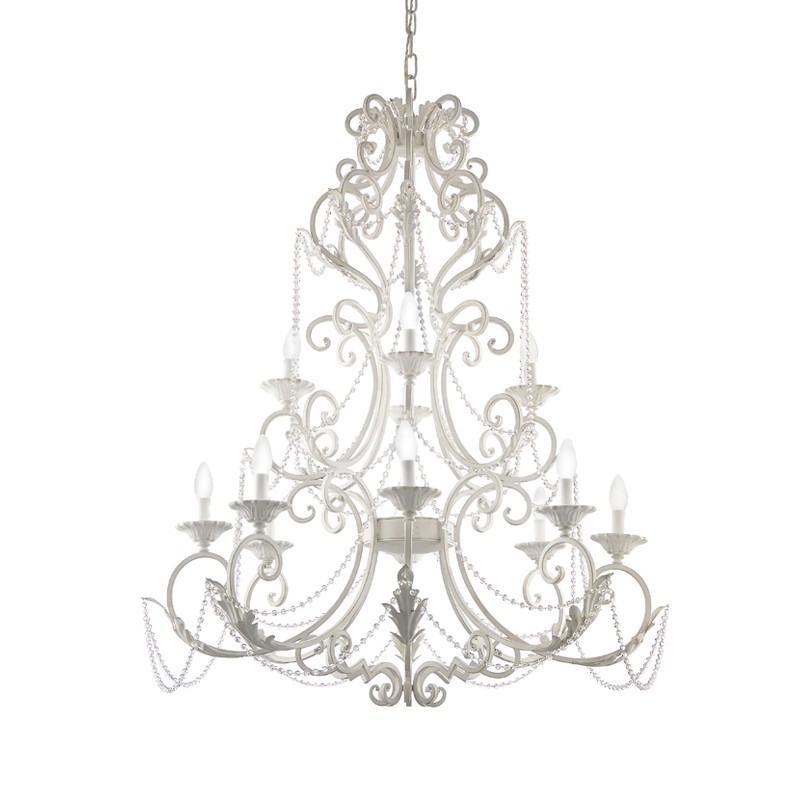 Castello chandelier twelve lights Marioni