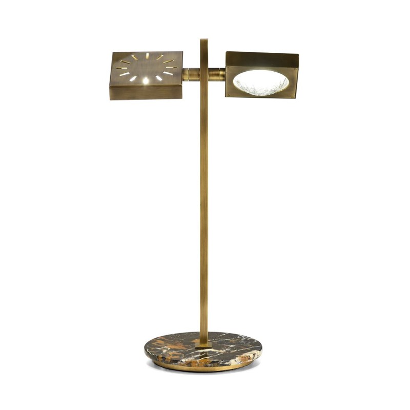 Cecile table lamp two lights Marioni