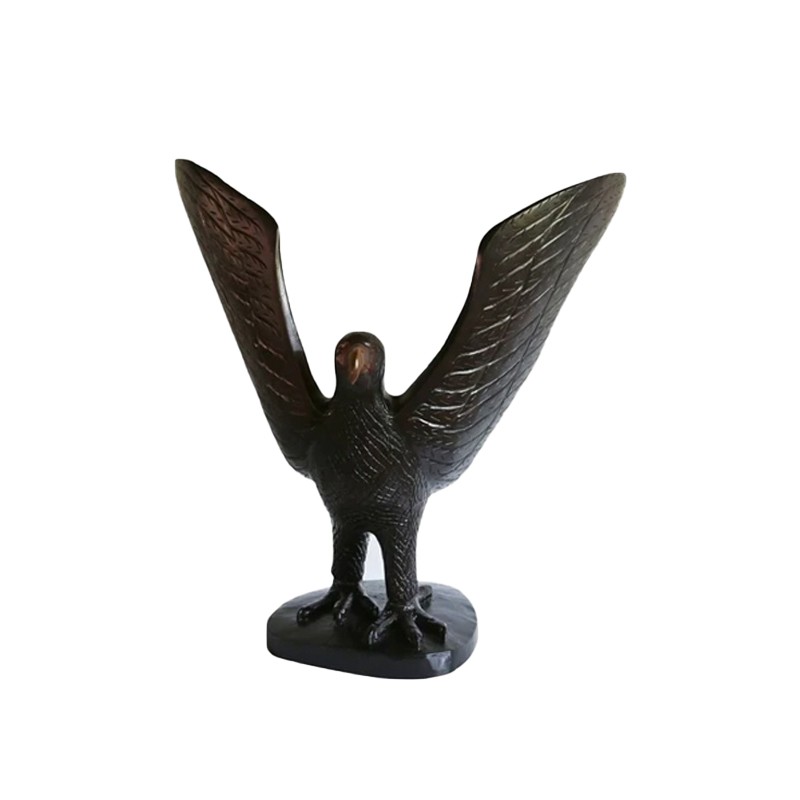 Hand carved Acajou Majestic African Eagle House of Avana