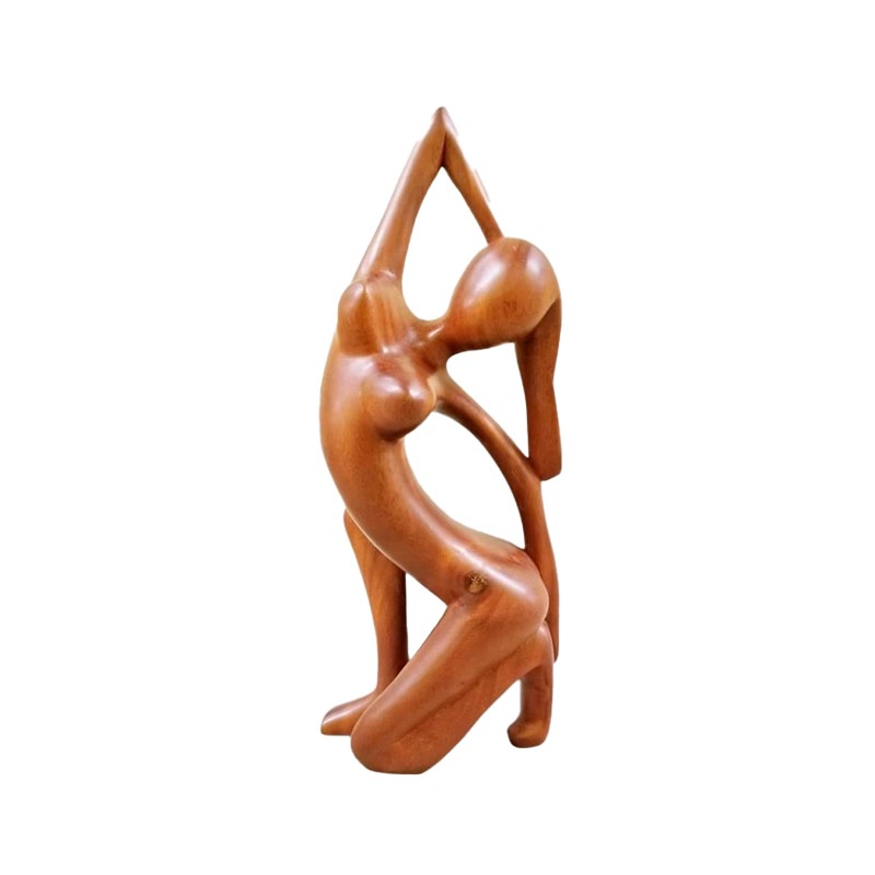 West African Hand Carved Stylized Beauty Strikes House of Avana