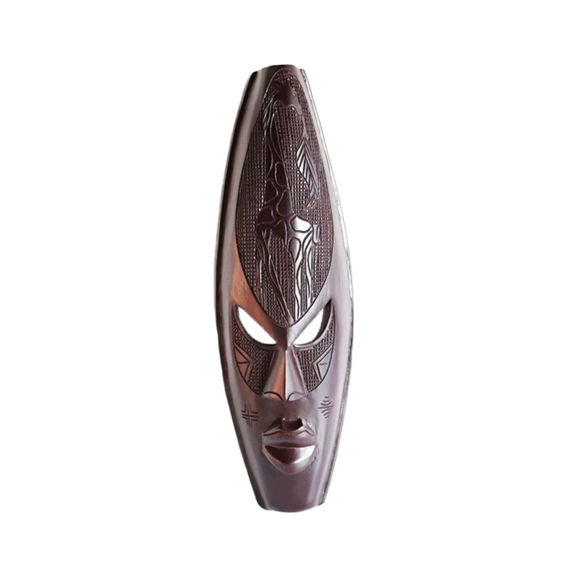 West African Hand Carved Giraffe House of Avana