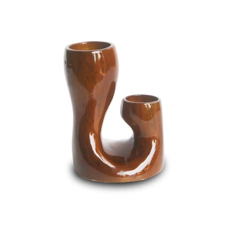 Hand Carved African Dual Presence House of Avana