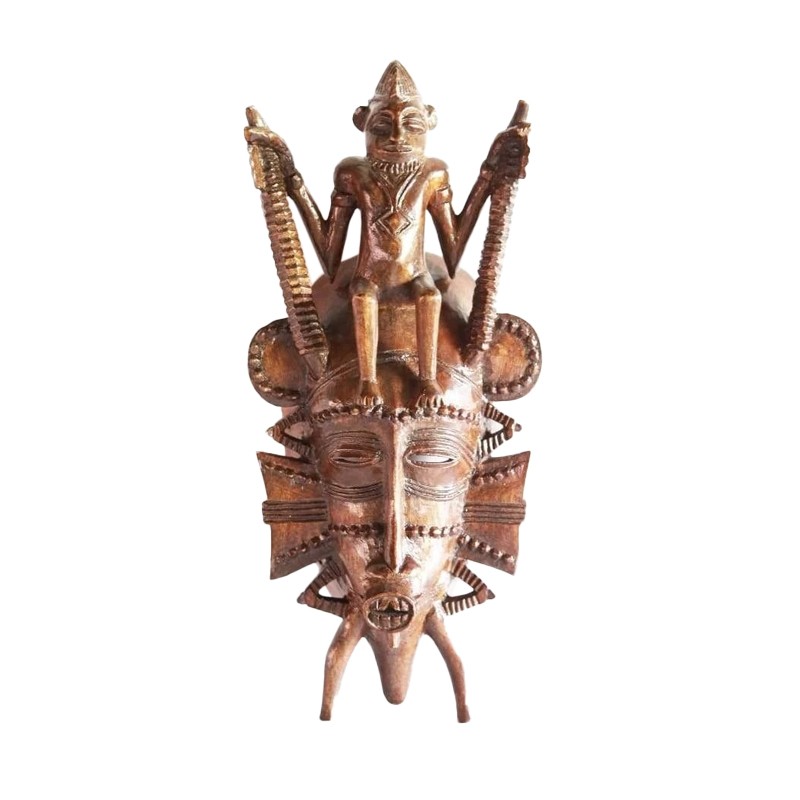 West African Senufo Mask Of The Guide House of Avana