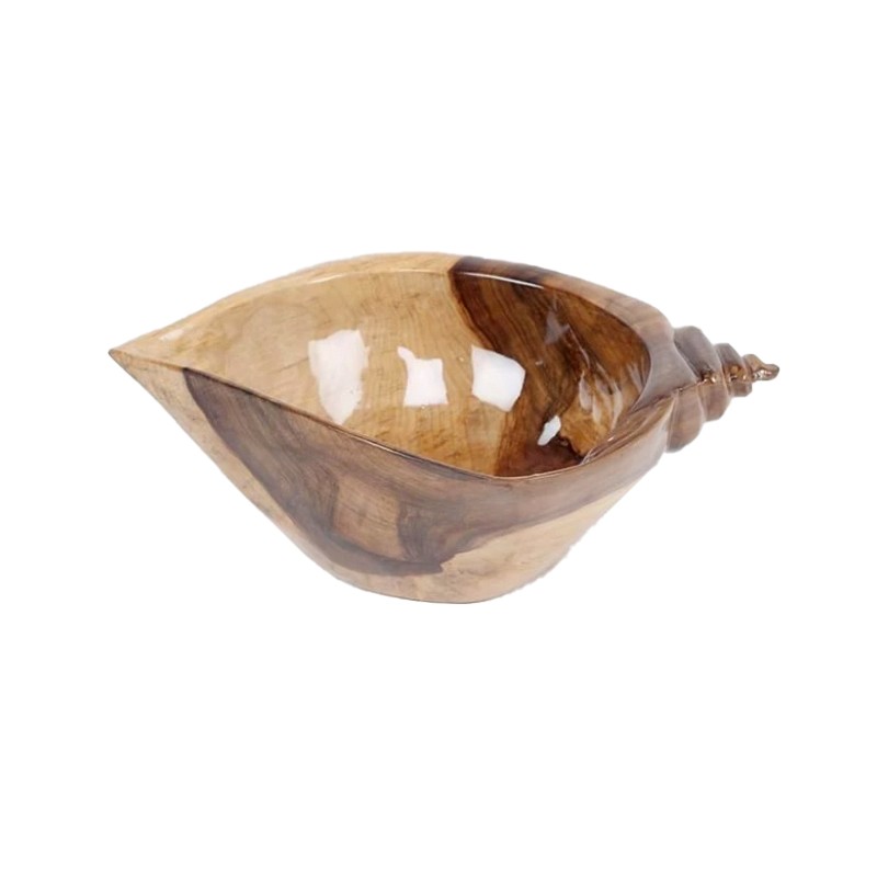 African hand Carved  Natural Salad Bowl House of Avana