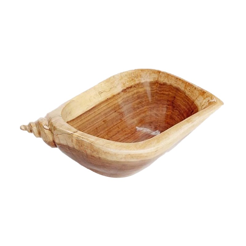 African Hand Carved Natural Salad Bowl House of Avana