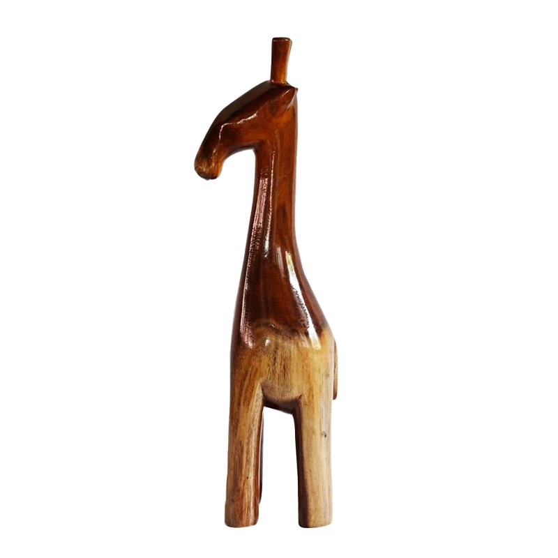 African Hand Carved Stylized Baby Giraffe House of Avana