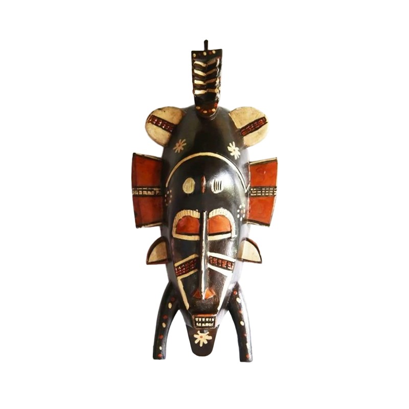 West African Tribal Senufo Single Kpelie House of Avana
