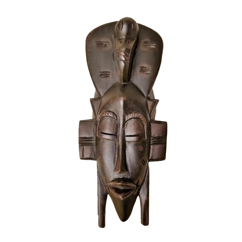 West African Tribal Senufo With Kalao Wings headdress House of Avana