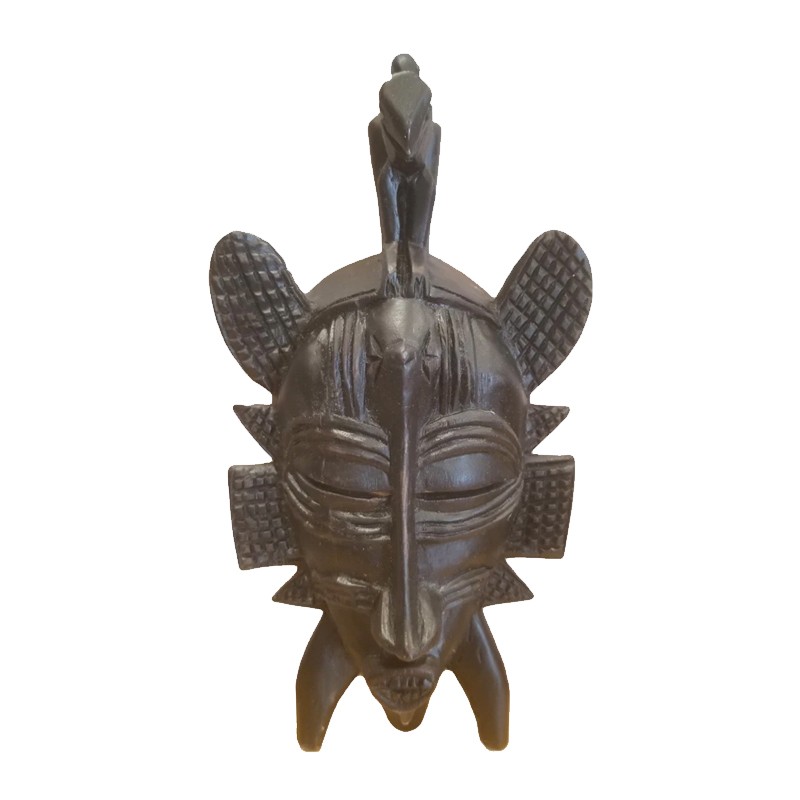 Small Dark West African Tribal Senufo With Kalao House of Avana