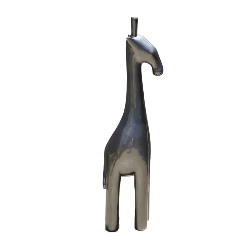 African Hand Carved Stylized Small Baby Giraffe House of Avana