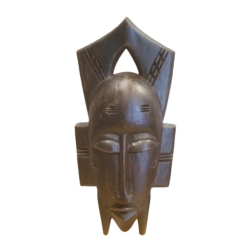 West African Tribal Small Senufo Passport With Scarification House of Avana