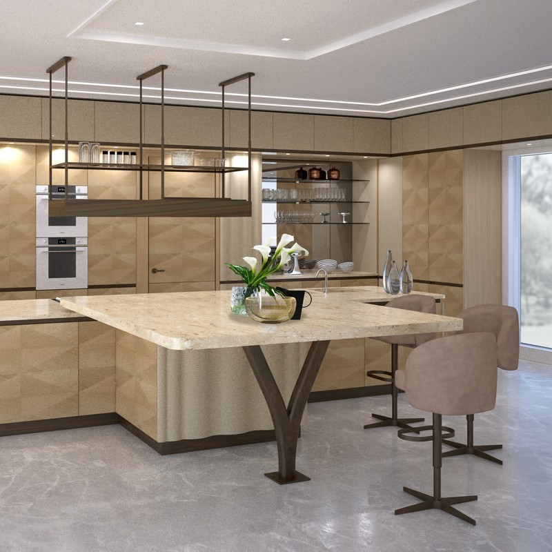 Tailored kitchen Modular Kitchen Arcedior