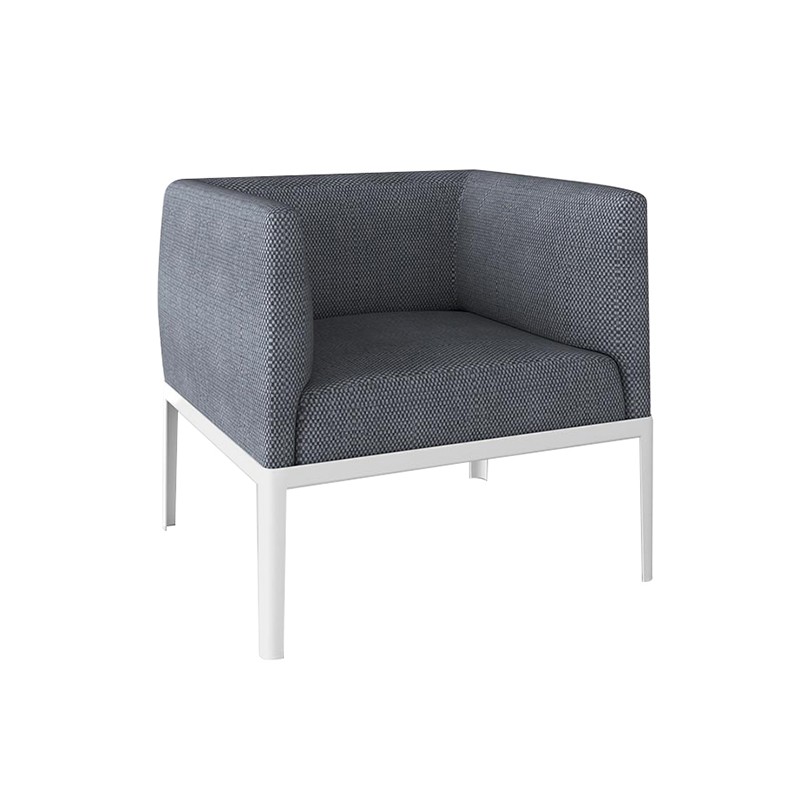 1 Seater Sofa With 4 Legs Metal Sheet Frame ADD
