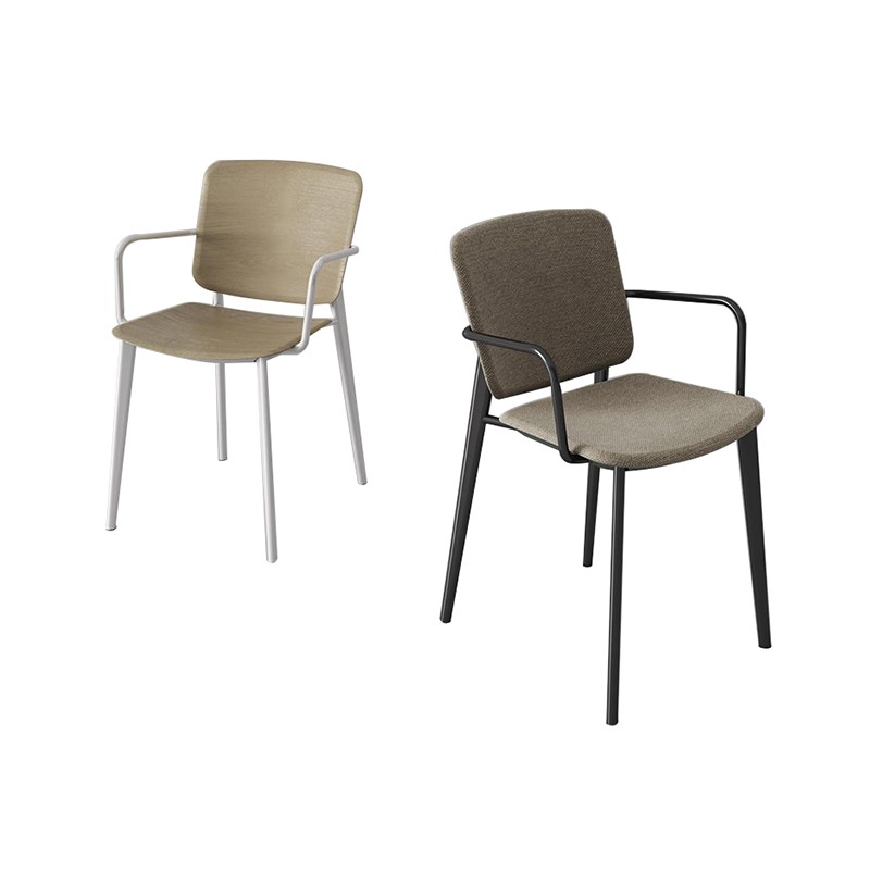 4-Leg Metal Frame With Arms ADD