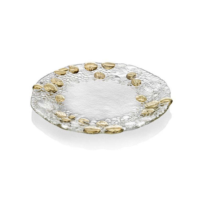 A NIGHT IN PALMIRA PLATE GOLD DECORATION IVV