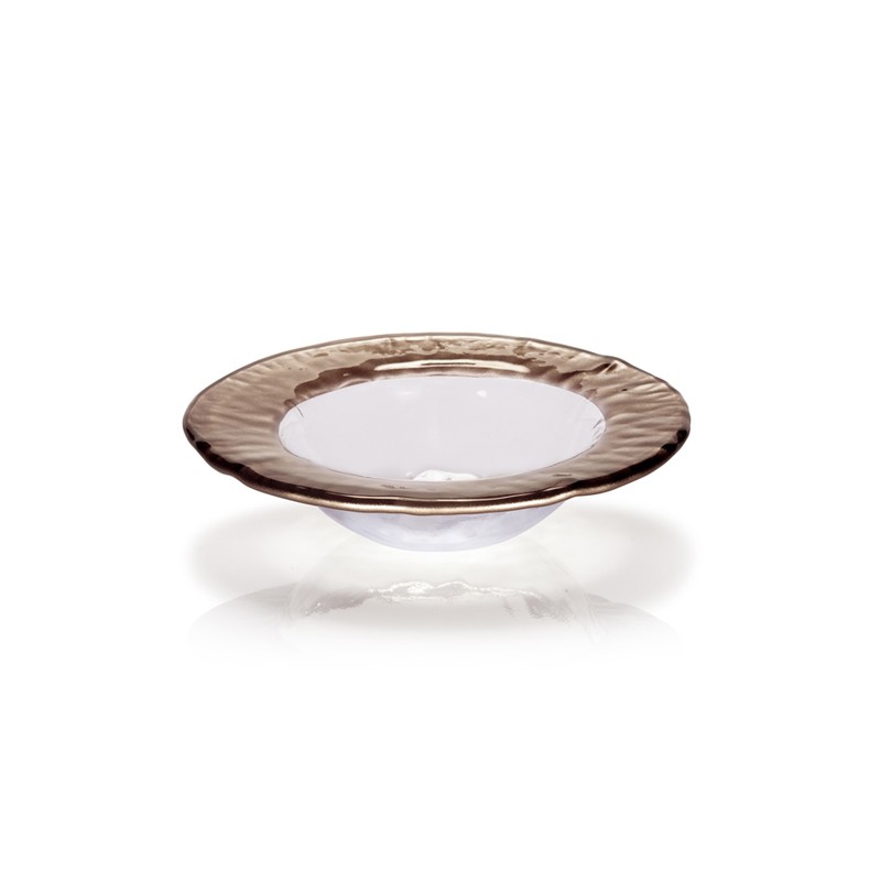 BABILONIA SOUP DISH TOBACCO DECORATION IVV