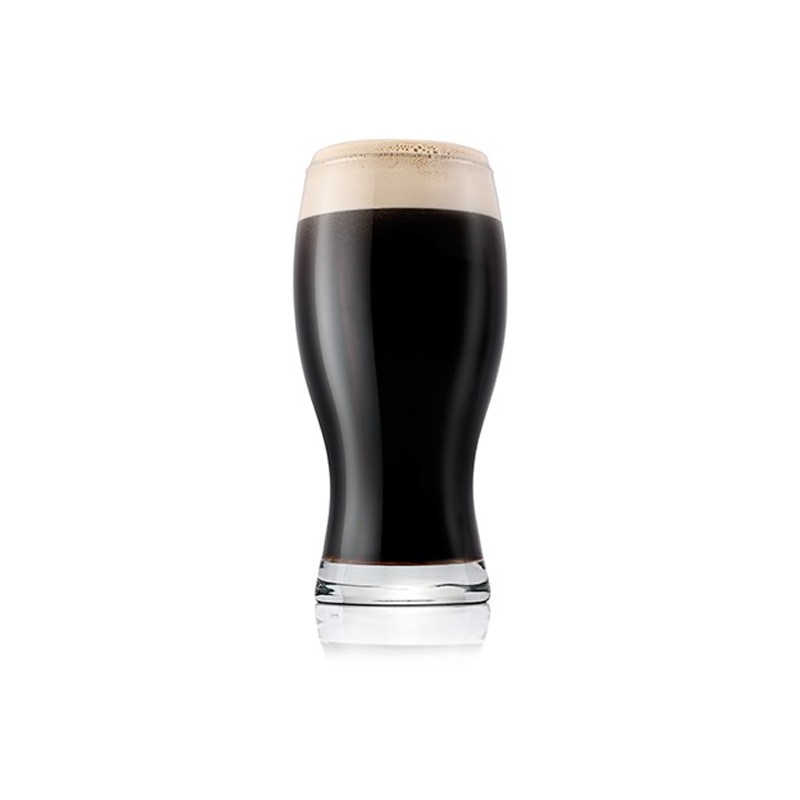 BEER HAPPY SET 2 STOUT BEER GLASS CLEAR IVV