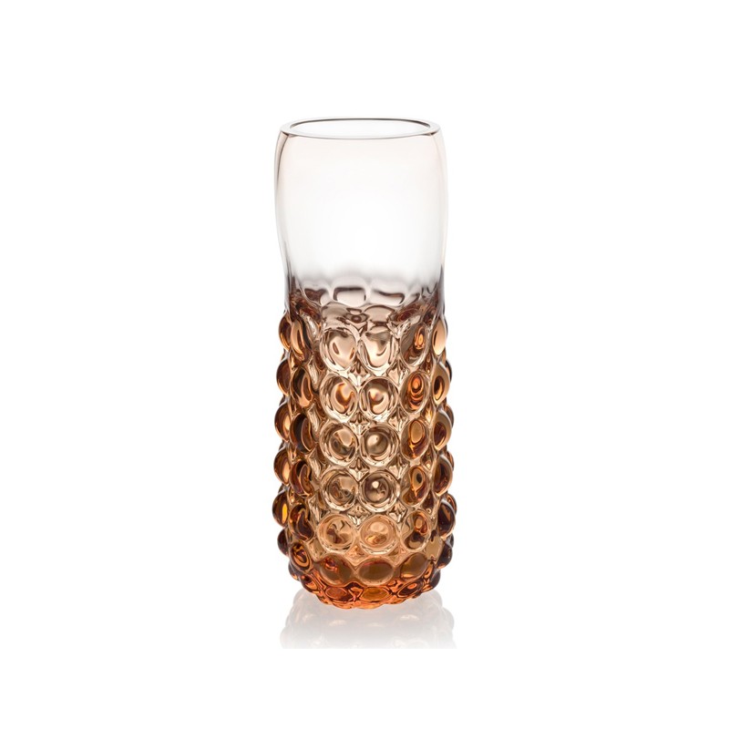 LES DUEX AMIS VASE GLOSSY ANTIQUE PINK  - IVV 