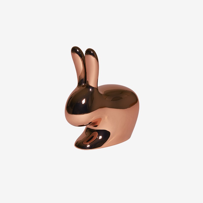 RABBIT CHAIR BABY METAL FINISH Qeeboo