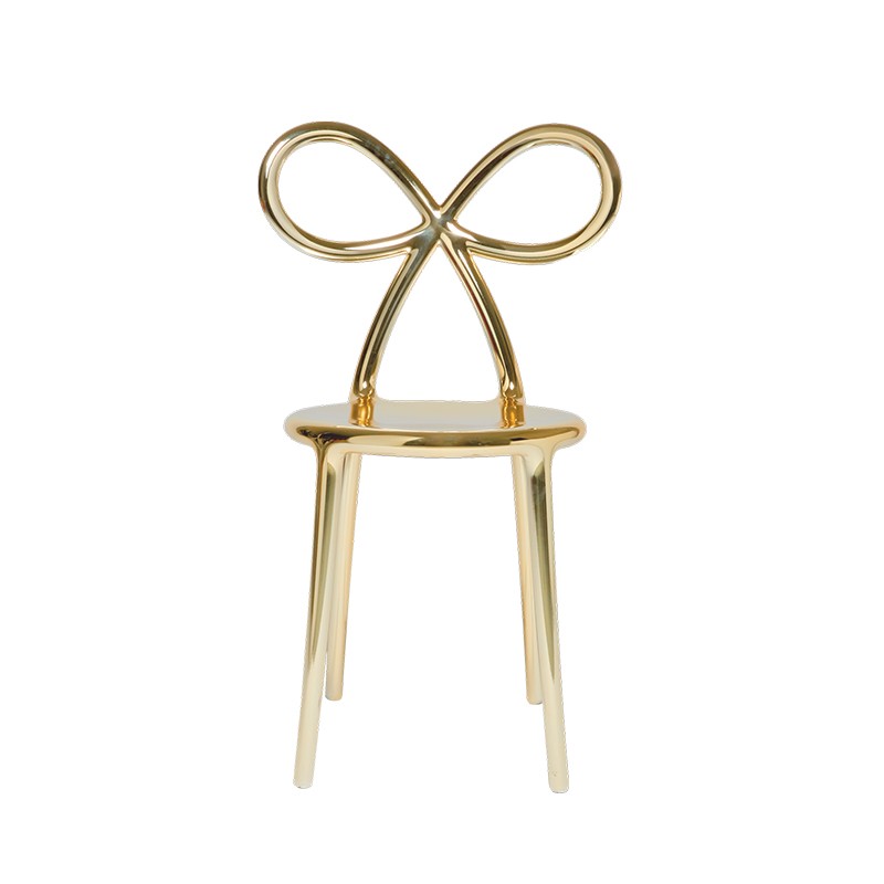 RIBBON CHAIR METAL FINISH Qeeboo