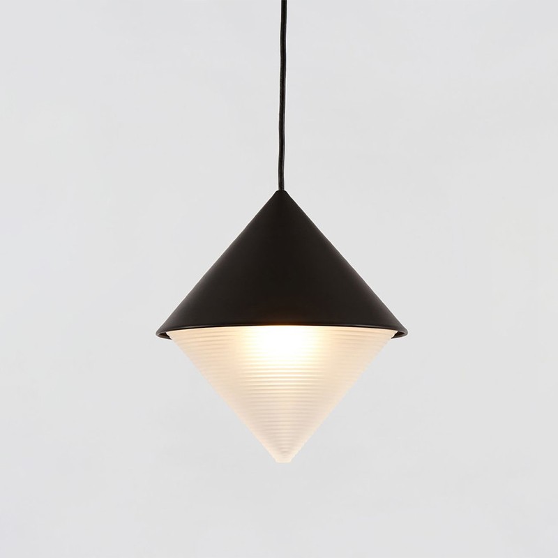 Half & Half Pendant - Cone Roll & Hill