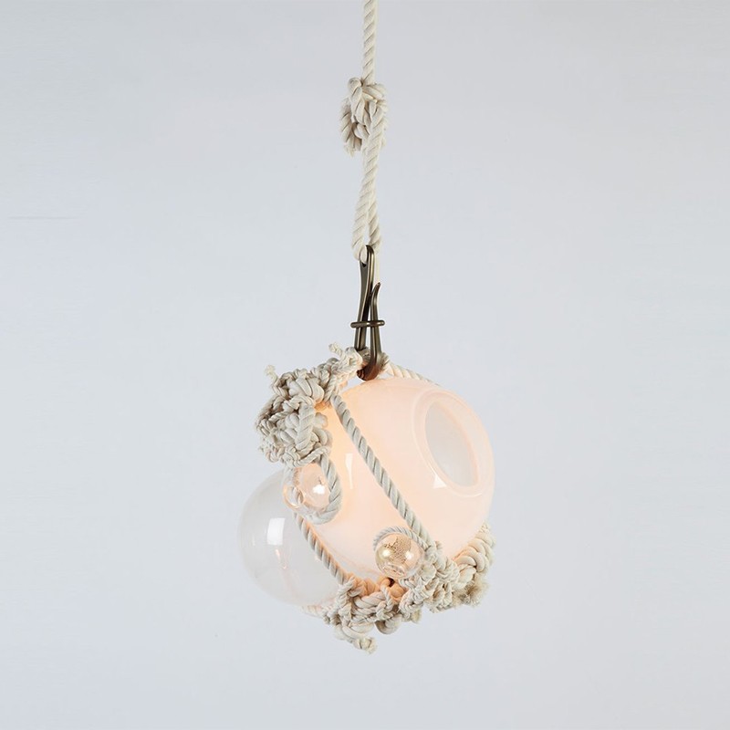 Knotty Bubbles Pendant - Small Roll & Hill