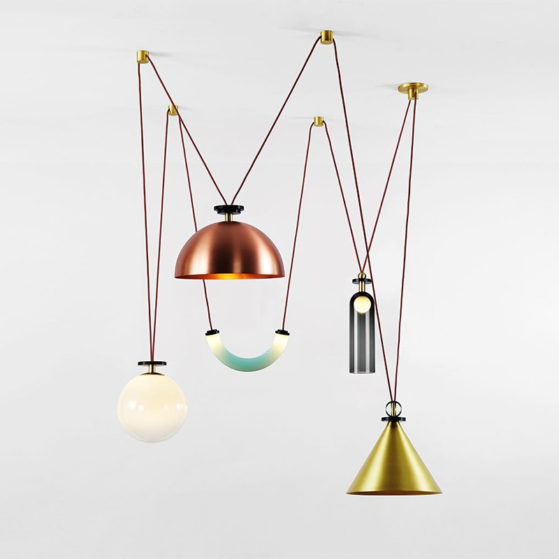 Shape Up 5-Piece Chandelier Roll & Hill