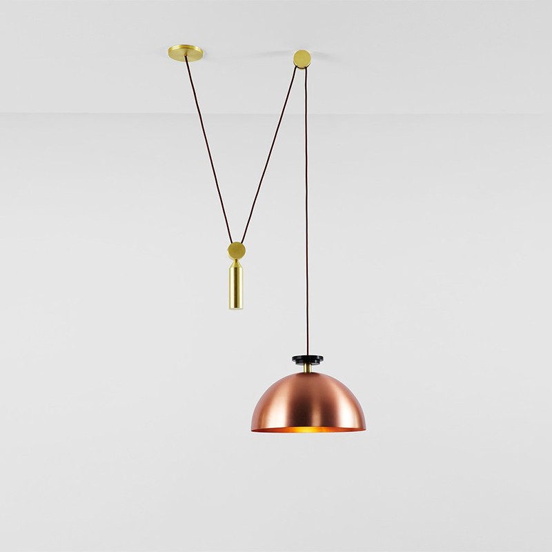 Shape Up Pendant - Hemisphere Roll & Hill