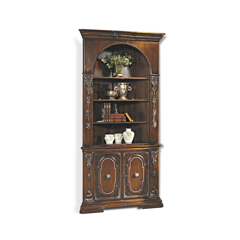 Classical Wooden Display Stand With Cabinet  - Francesco Molon 